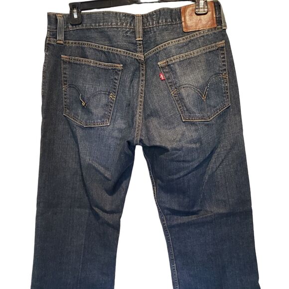 Vintage LEVIS Jeans Low Boot Cut 527 W36 L32 - Picture 4 of 9